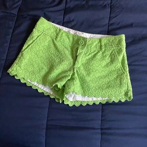 Lilly Pulitzer Shorts.